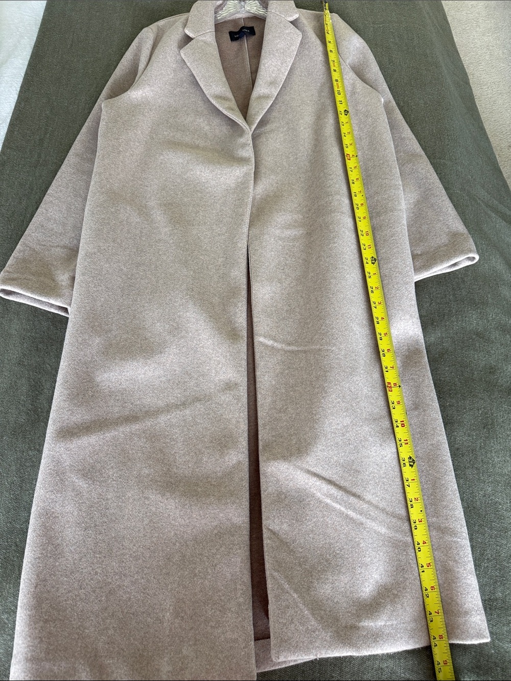 Love Tree Long Tan Coat - Picture 5 of 6